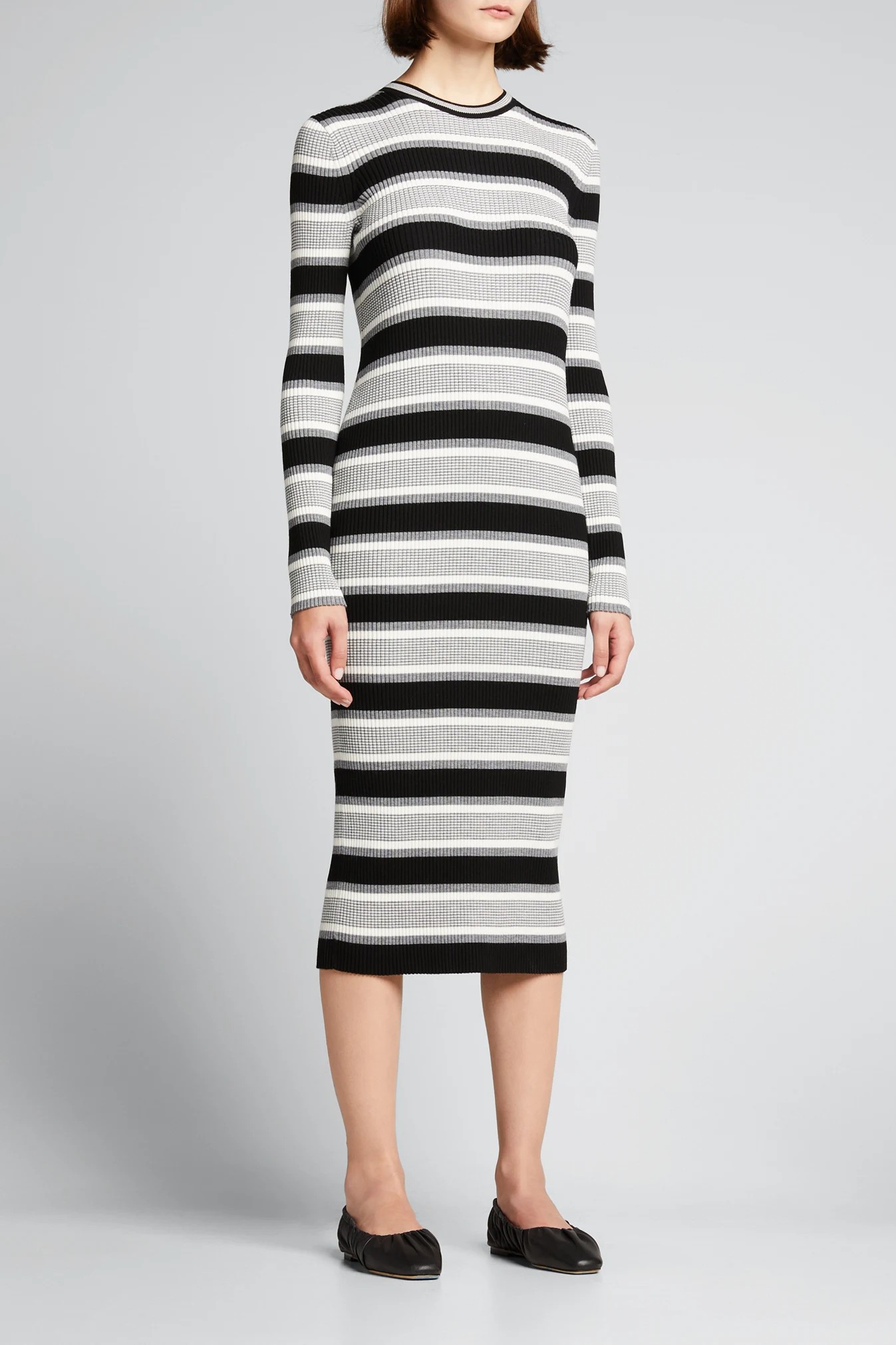 striped dress