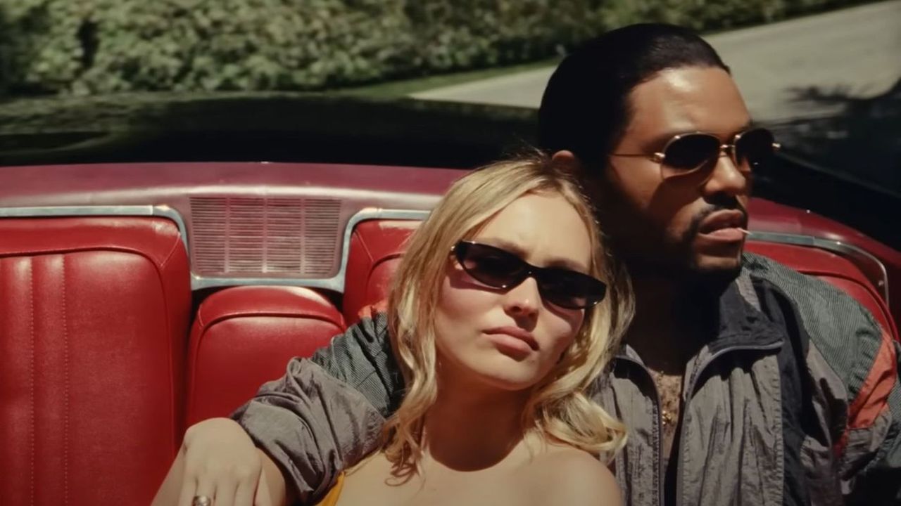 Lily-Rose Depp and The Weeknd in The Idol 