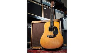 Johnny’s 1976 Martin D-12-28 is a go-to guitar in the studio
