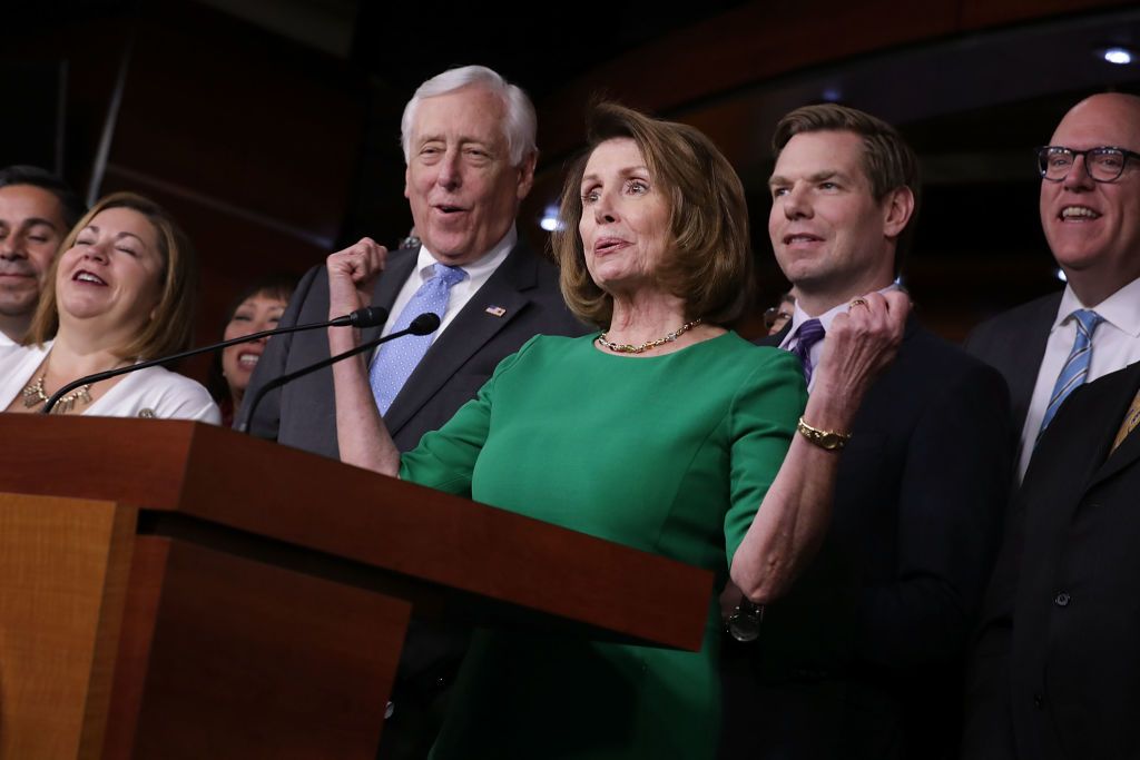 House Minority Leader Nancy Pelosi and Democrats