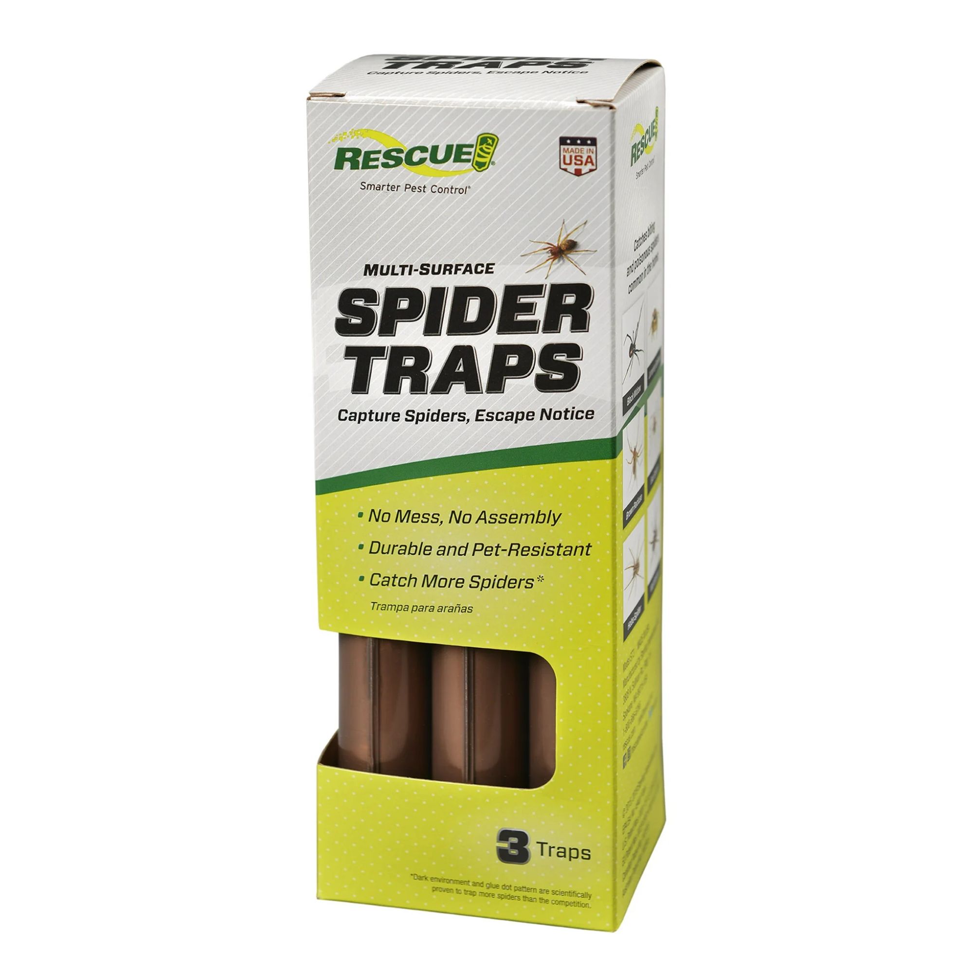 Rescue spider traps