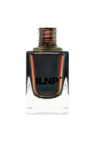 ILNP Eclipse - Black to Red Ultra Chrome Nail Polish