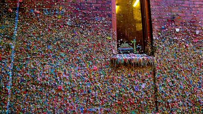 The Seattle Gum Wall.