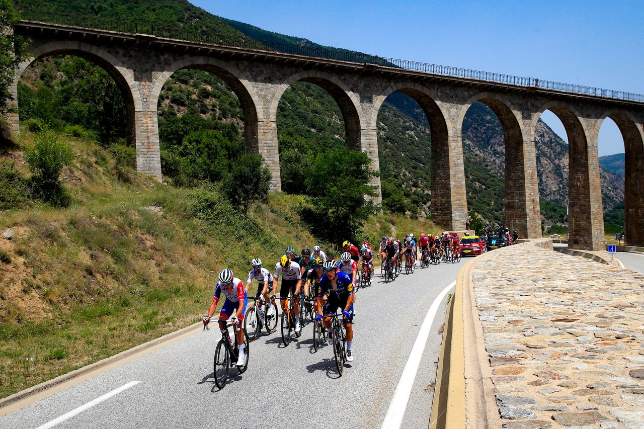 Tour de France 2021 108th Edition 15th stage Ceret Andorra La Vella 1913 km 11072021 Scenery photo Luca BettiniBettiniPhoto2021