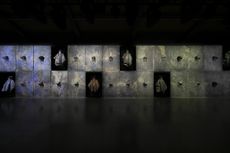 Stone Island Protypes Series cape installation at Milan Design Week 2024