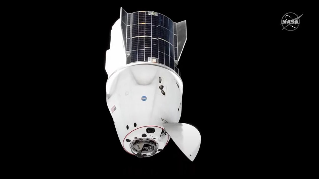 The Crew 2 astronauts aboard SpaceX's Crew Dragon Endeavour moved the spacecraft to a different docking port at the International Space Station on July 21, 2021 to make room for a new commercial space taxi, Boeing's Starliner spacecraft, which launches July 30.