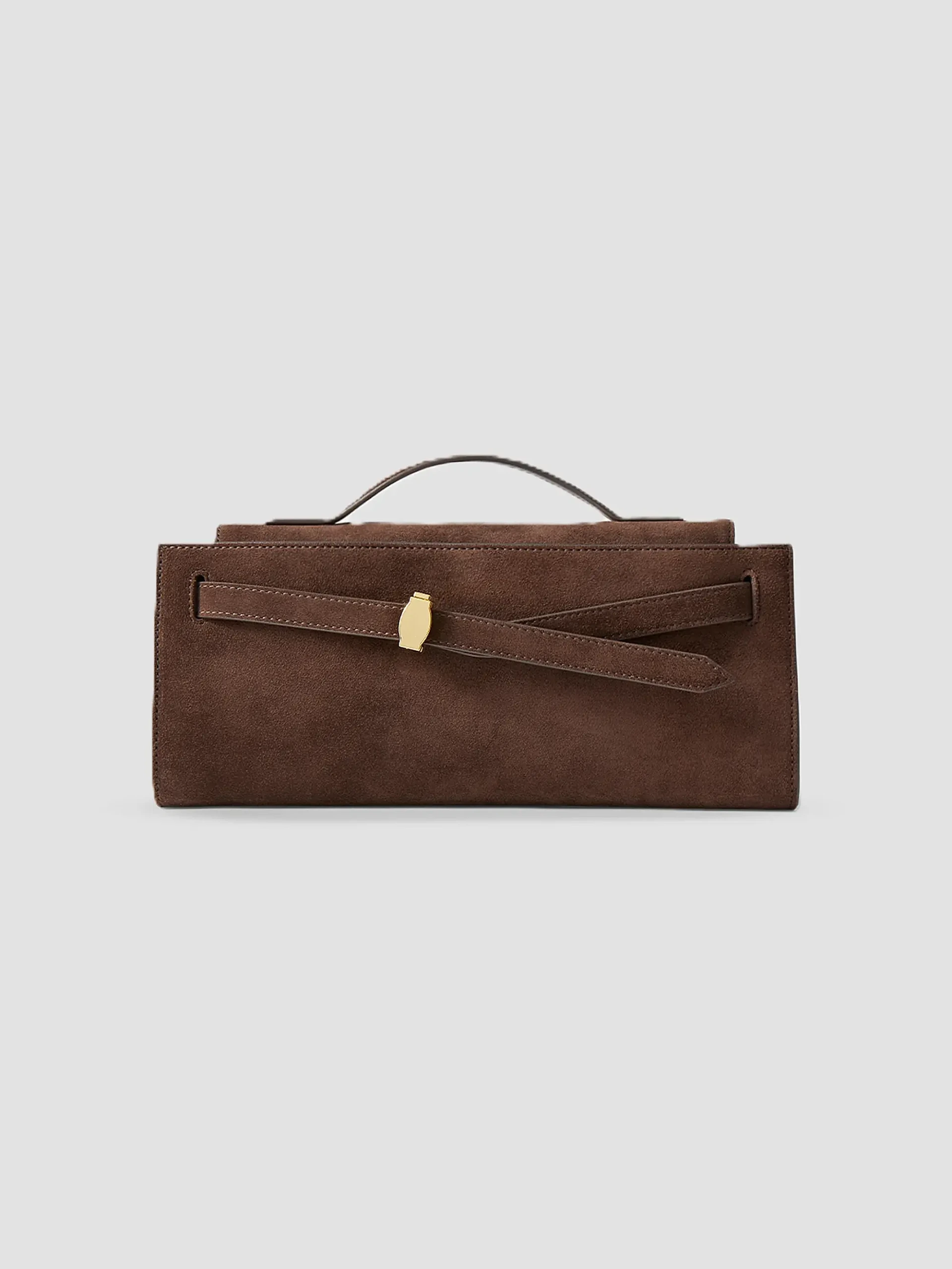 Dash Suede Clutch