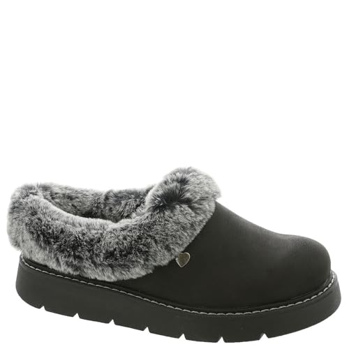 Skechers Women&#039;s Keepsakes Lite-Cozy Blend Slipper, Black Trim, 4 Uk