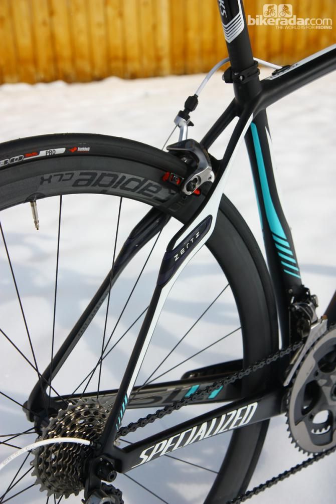 Specialized augments the now-classic big chain stays/small seat stays concept with its Zertz inserts.