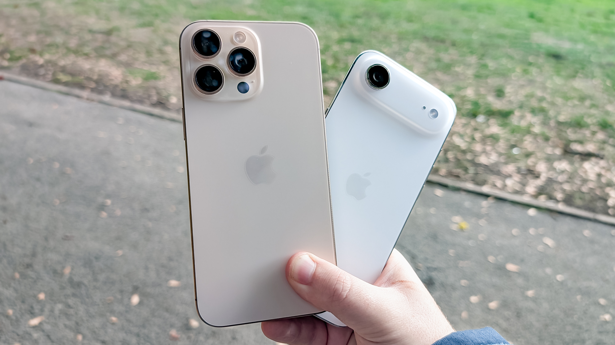The iPhone Air and iPhone 16 Pro Max