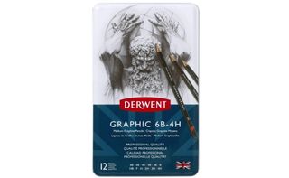 Box of Derwent Graphic Medium pencils