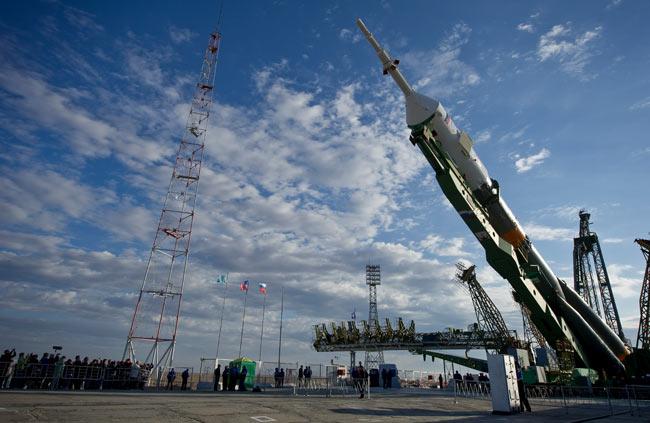 Russian Soyuz to Launch New Space Station Crew Today