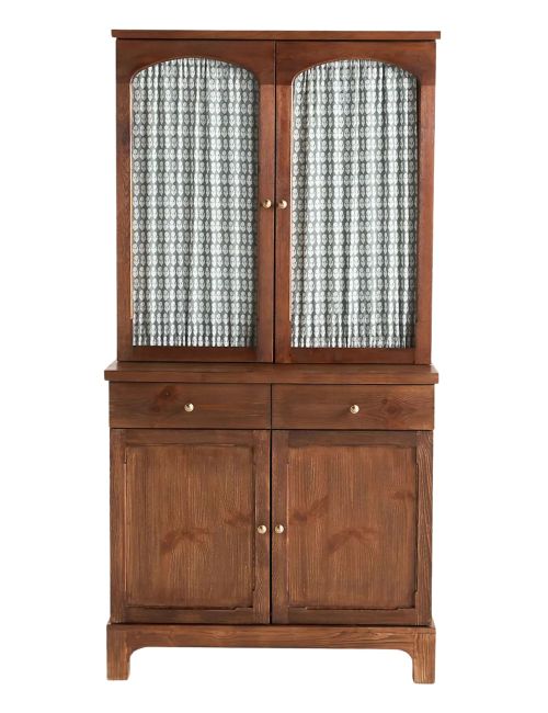 Whitney Curtain Wood Hutch