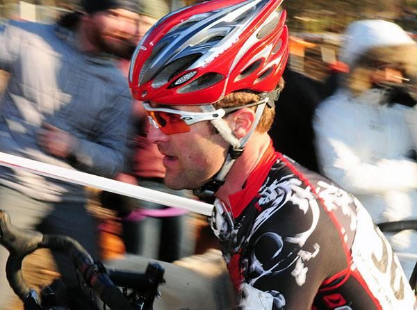 T.J Woodriff (Pioneer Racing) running the big hill.