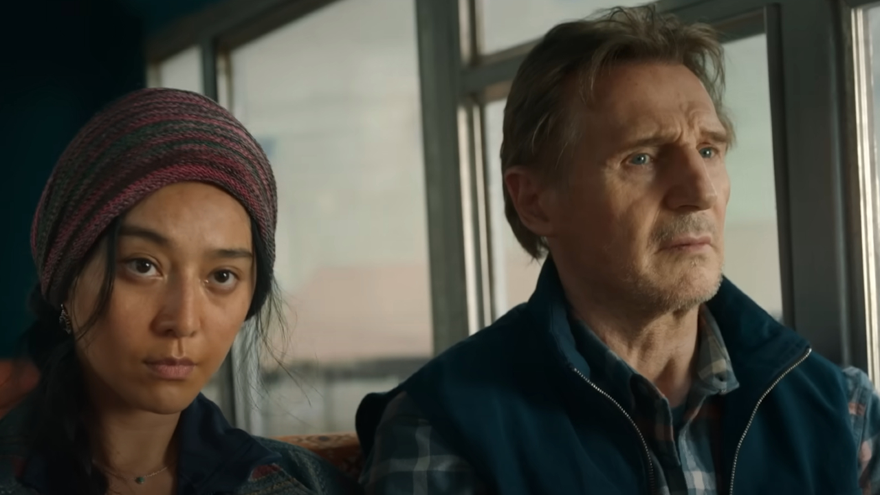 Fan Bingbing and Liam Neeson in Ice Road: Vengeance