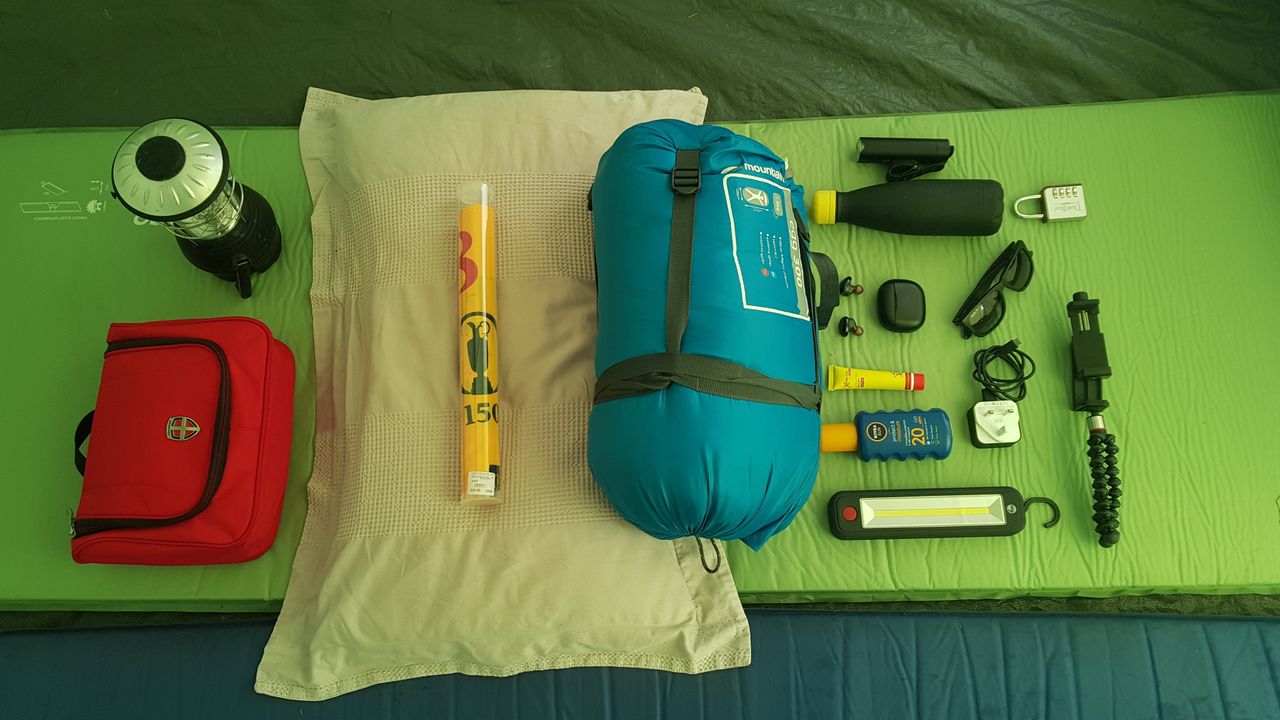 Some of the things Campers use at The Open