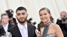 Zayn Malik (L) and Gigi Hadid attend the "Manus x Machina: Fashion In An Age Of Technology" Costume Institute Gala at Metropolitan Museum of Art on May 2, 2016 in New York City
