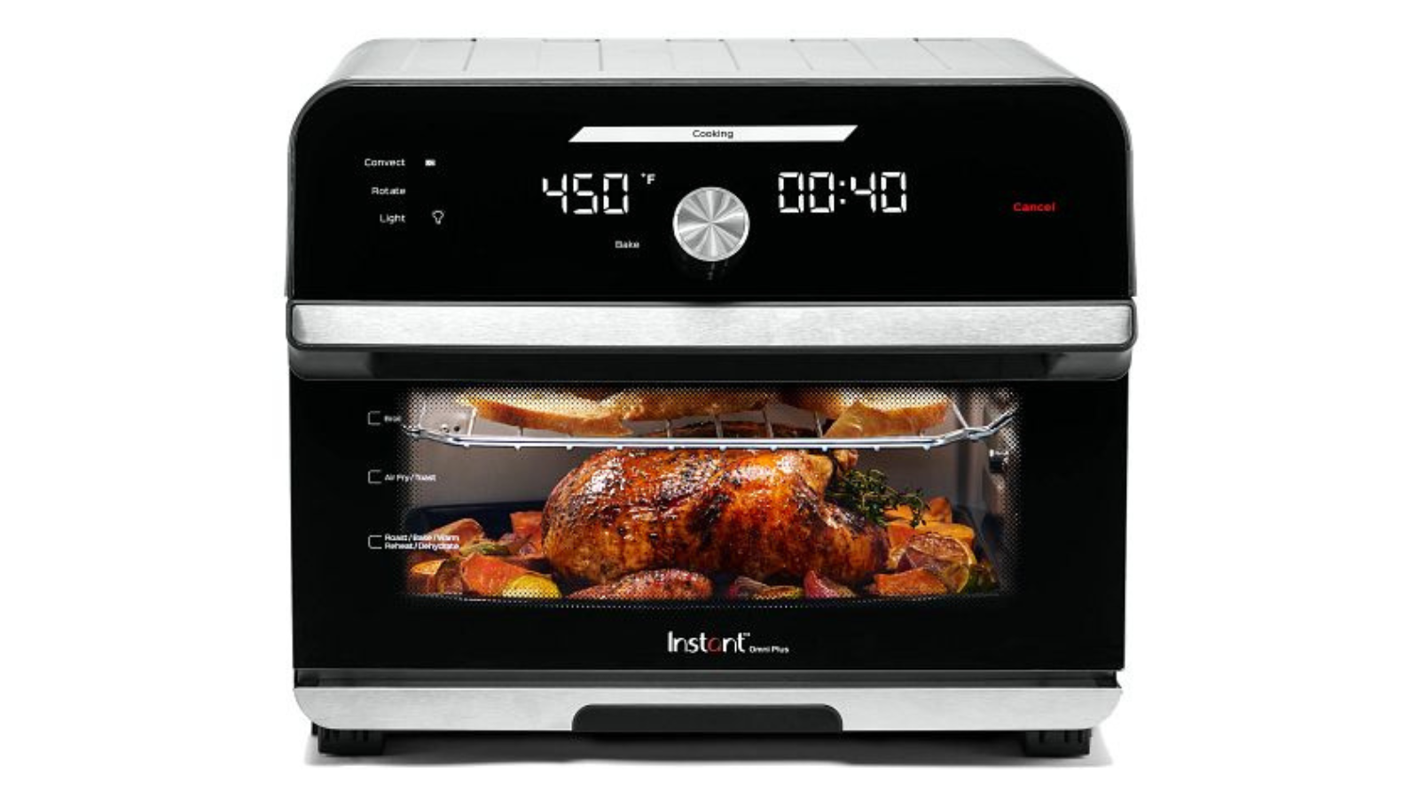 Instant Omni Plus Air Fryer Toaster Oven on a transparent background