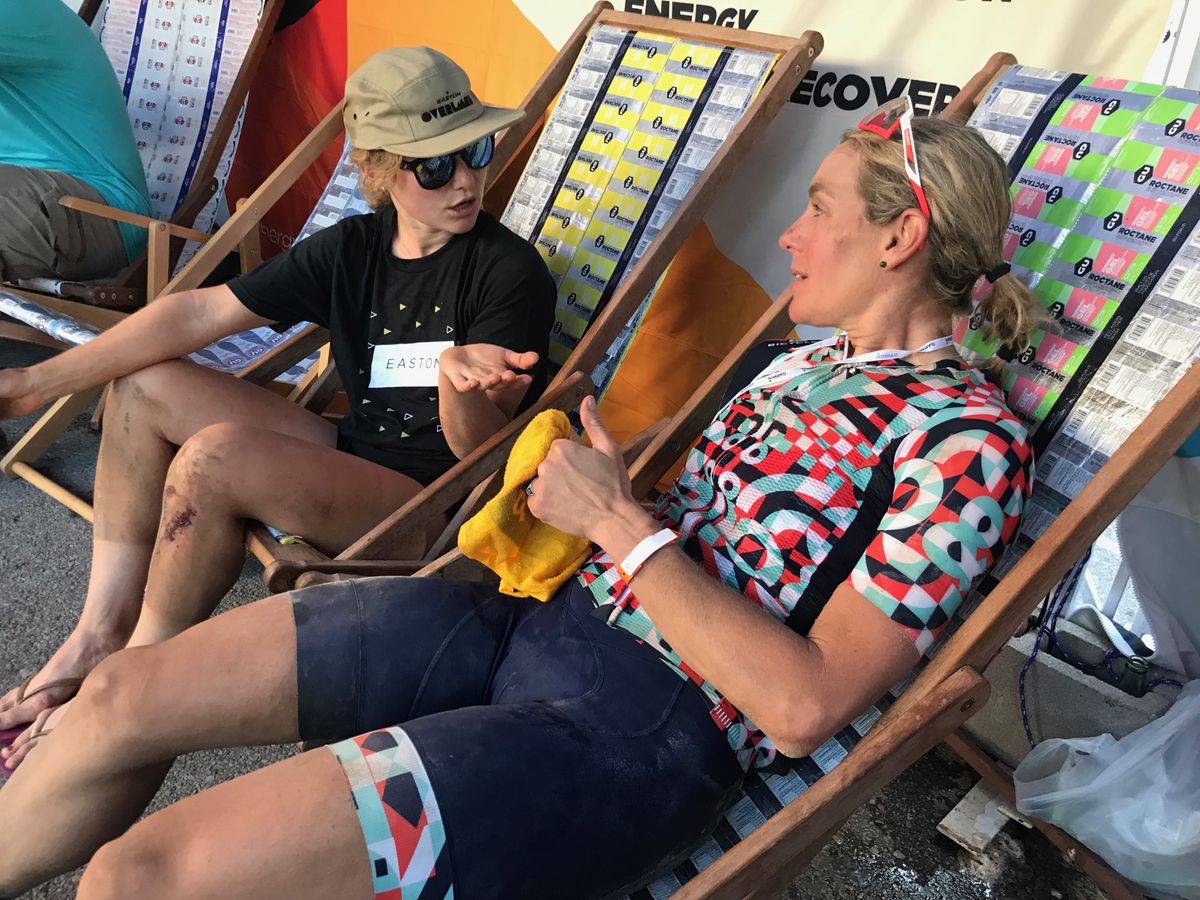 Amy Charity racing Unbound Gravel (f.k.a. Dirty Kanza)
