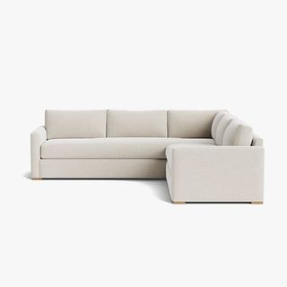 light gray sectional sofa