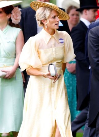 Zara Tindall attends day one of Royal Ascot 2024 at Ascot Racecourse on June 18, 2024 in Ascot, England