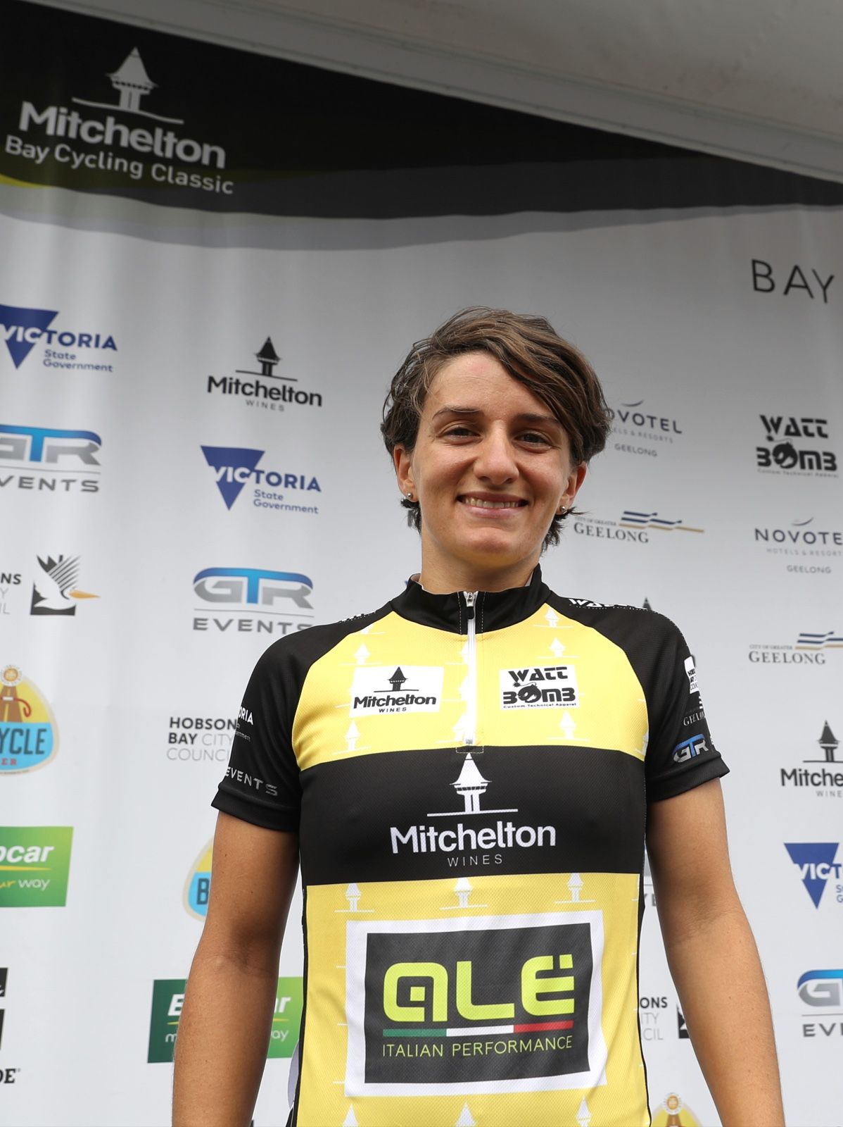 Valentina Scandolara (Ale Cycling) holds onto the overall race lead
