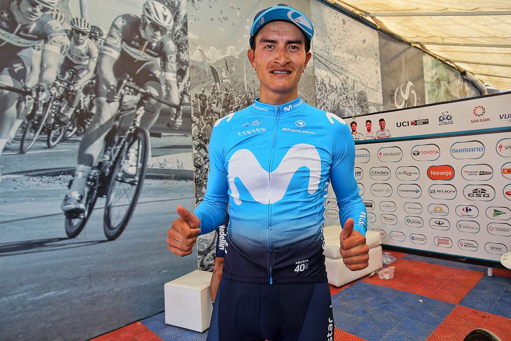 Vuelta a San Juan stage 5 winner and overall leader Winner Anacona