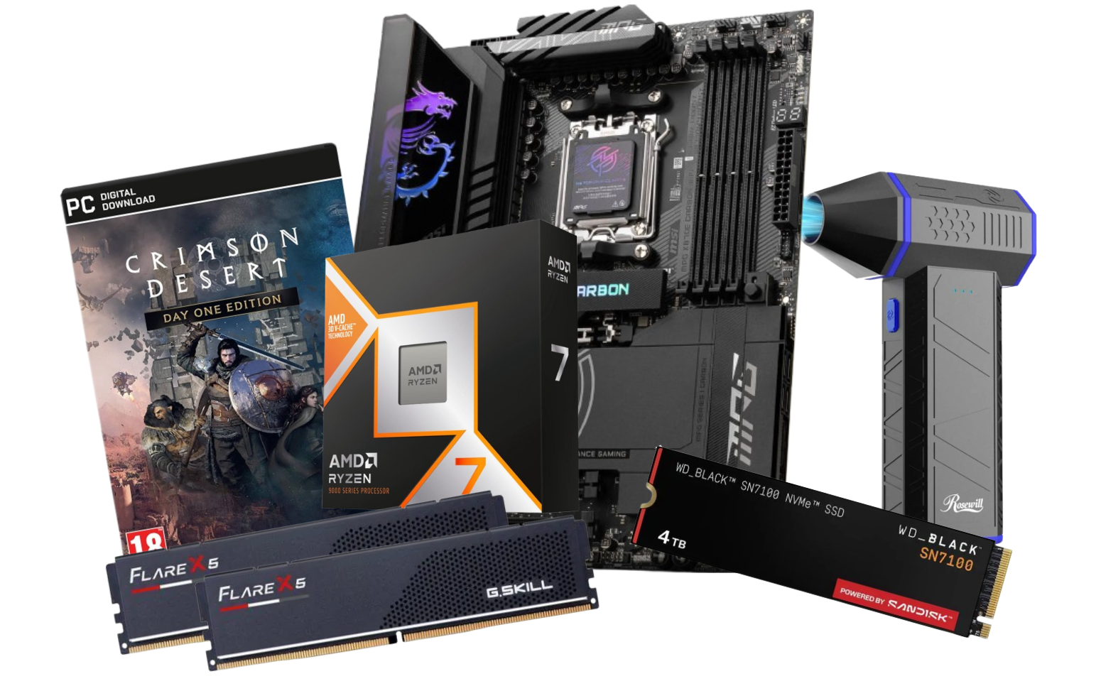 Save $900 on RAM bundle with almost a whole PC: 128GB of G.Skill