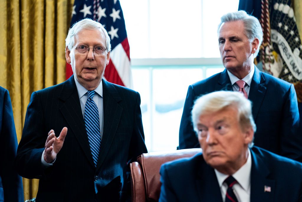 Trump and Mitch McConnell