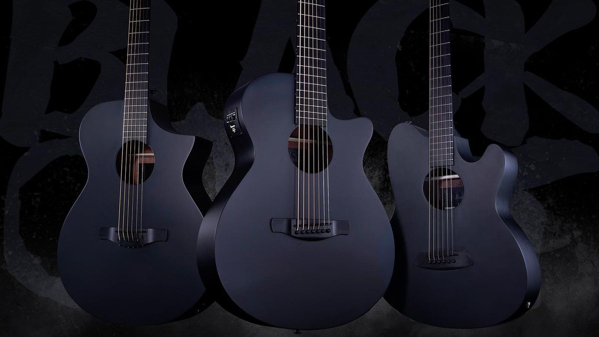 Ibanez Blackout acoustic guitars