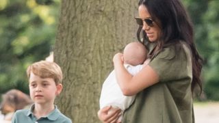 Prince George, Archie and Meghan Markle
