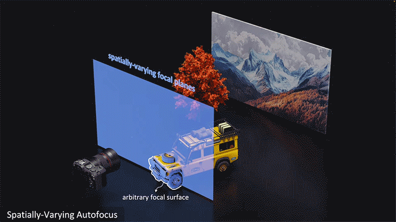Images taken by the research team on Spatially-Varying Autofocus