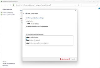 Windows 11 new PC backup