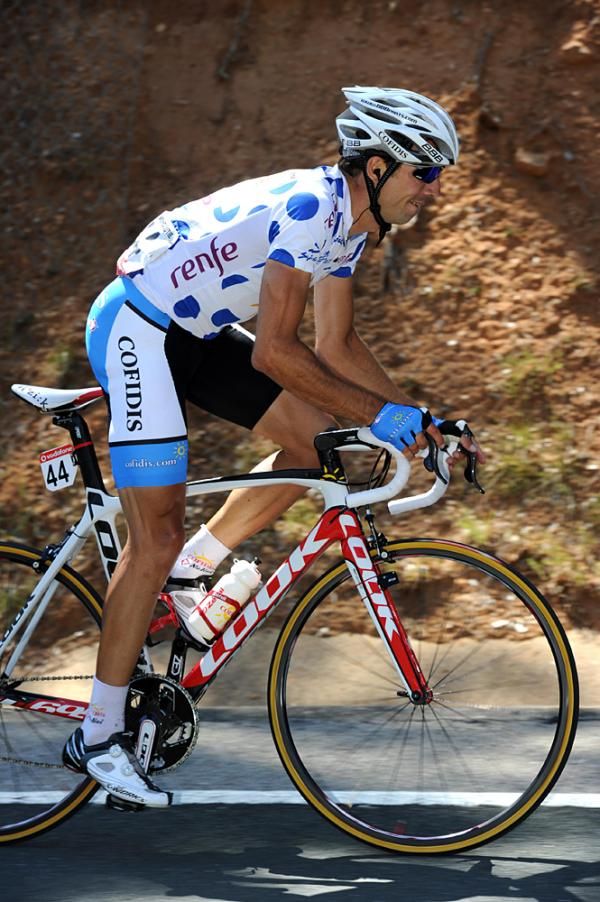 Mountains classification leader David Moncoutie