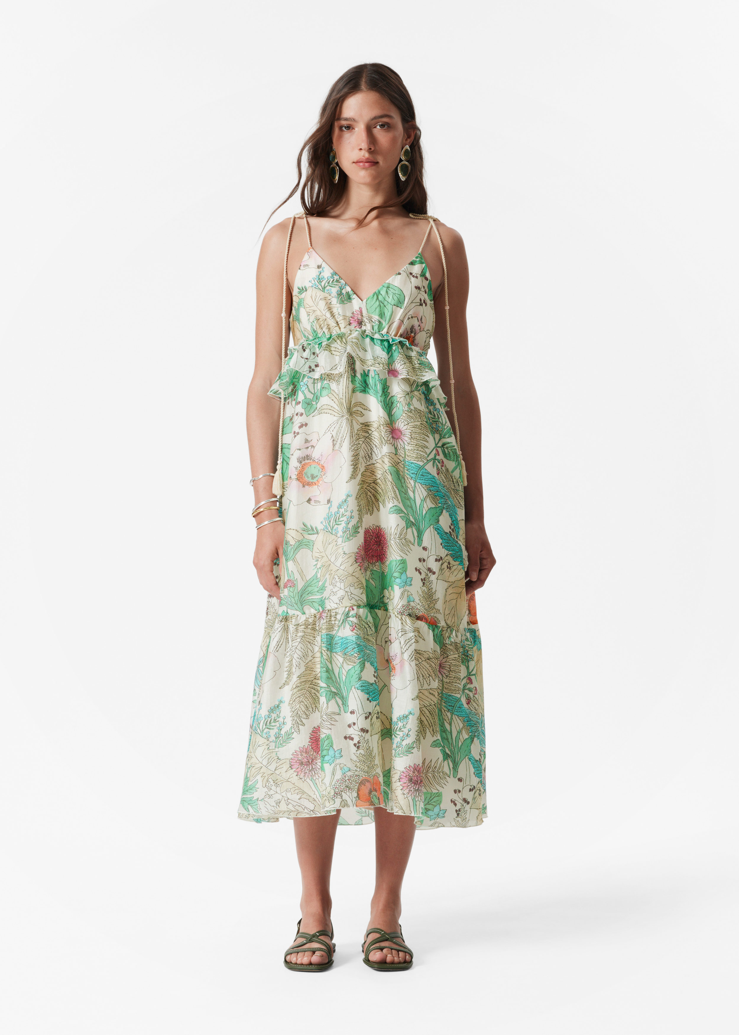 Strappy Midi Dress