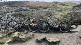 Whyte E-Lyte 140 works and 150 RSX head to head
