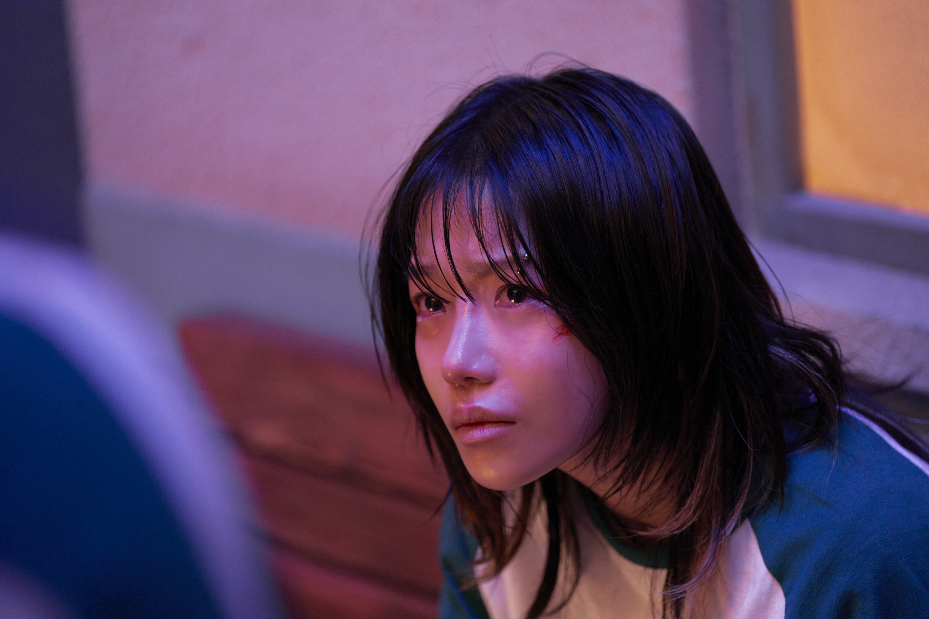 Jo Yu-ri as Jun-hee in Squid Game S3