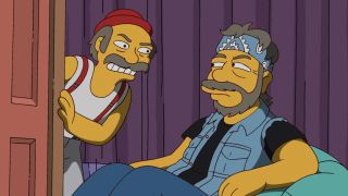 Cheech and Chong on The Simpsons