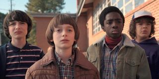 The boys in Stranger Things 2