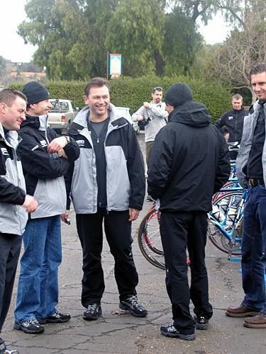 Johan Bruyneel was pretty relaxed in Solvang