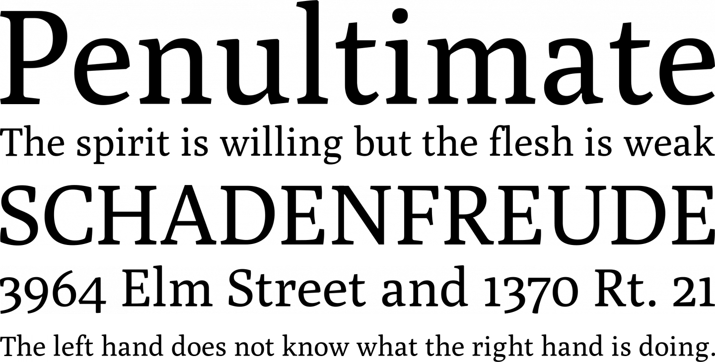 Best free fonts: Poly