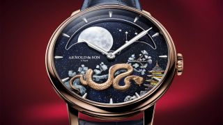 Arnold & Son Perpetual Moon 41.5 Red Gold “Year of the Snake”