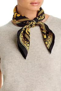 Versace Barocco Silk Foulard Scarf $395 $277 | Bloomingdale's