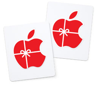 Presentkort på upp till 690 kr hos Apple