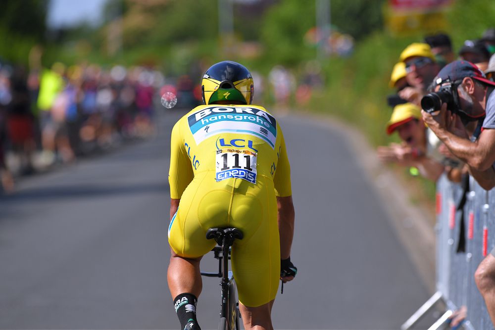 Peter Sagan (Bora-Hansgrohe) had a rough day in yellow