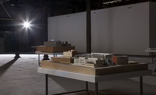 The exhibition of building model