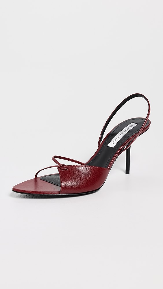Victoria Beckham Naked Sandals 75mm