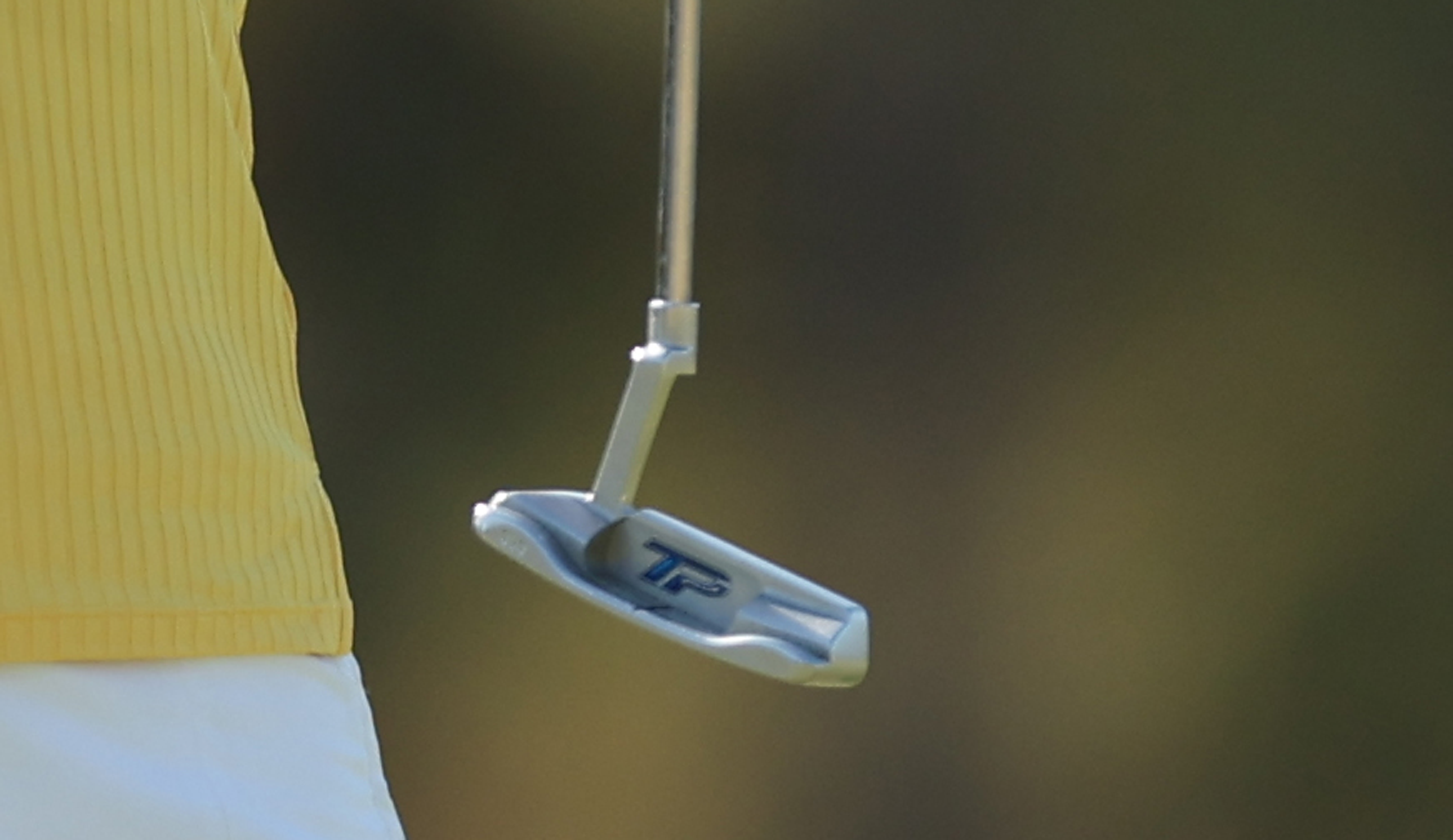 A close-up of Charley Hull's putter