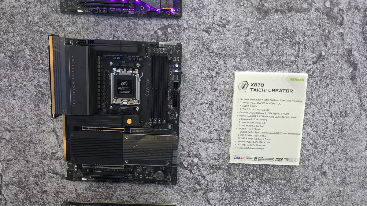 ASRock launches new AMD motherboards at Computex 2025 | Tom's Hardware