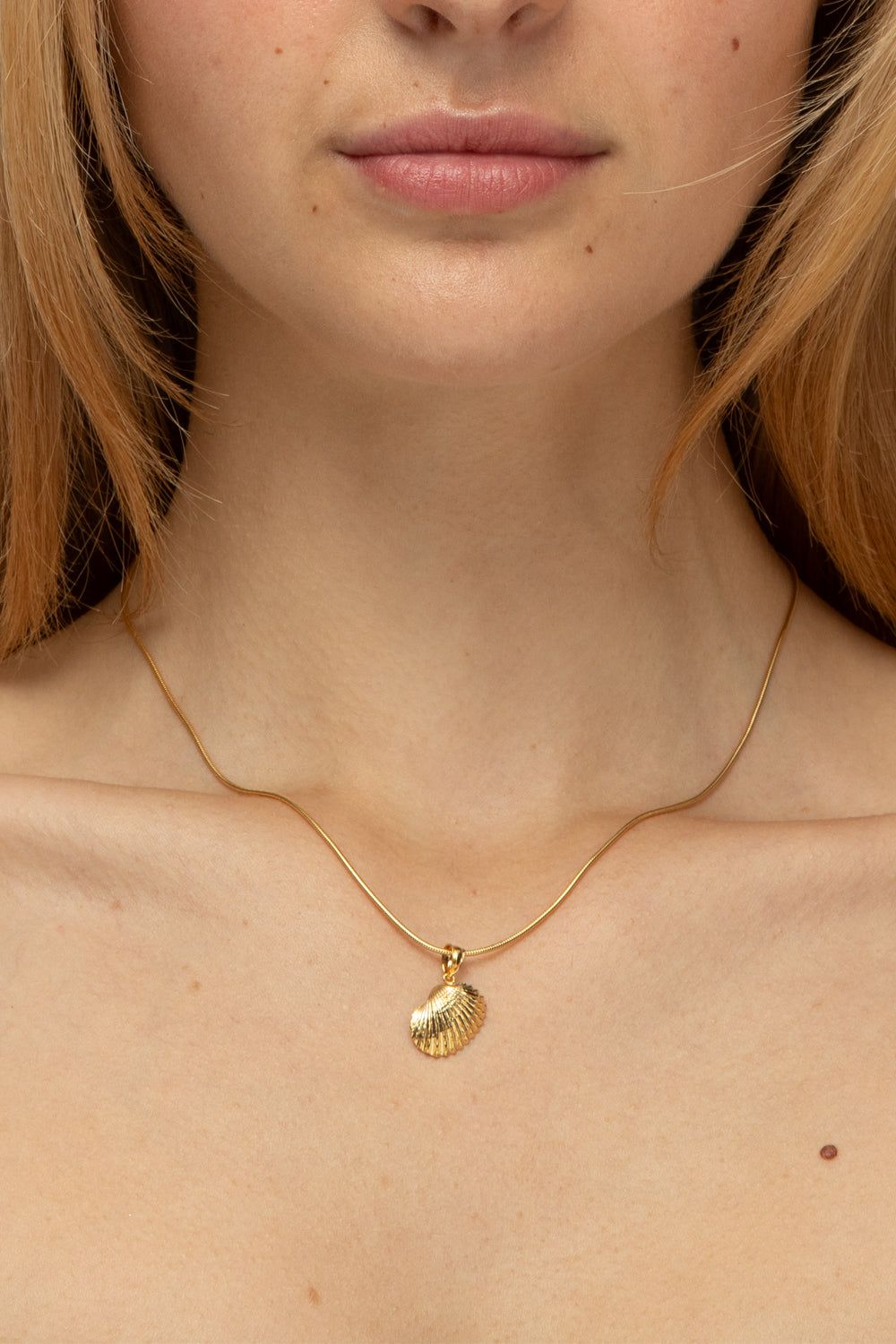Seashell Necklace - Gold Vermeil / Mini / 16”